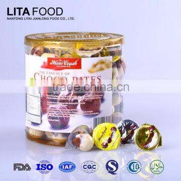Children Snack Cup Chocolates And Sweets Mini Chocolate Cup With Biscuit Ball