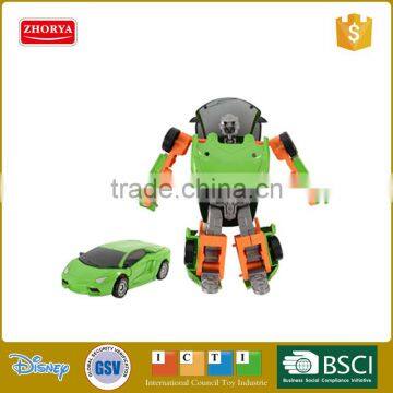 Zhorya Cool Metal Plastic Robot Deformation to Car photo-5