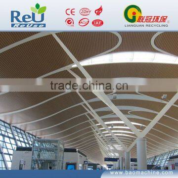 Eco wood ceiling decoration