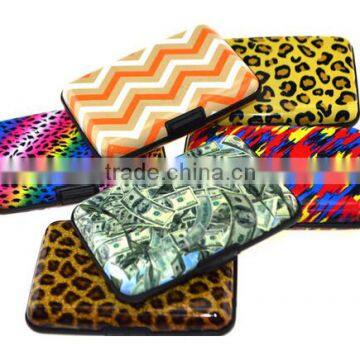 Aluminium credit card holder wallet