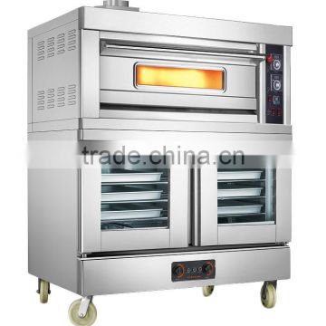 CT-PZ12+10 Electric Pizza Oven with Fermentation cabinet/proofer