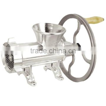 Hot sale Aluminum body hand operate meat grinder with pulley