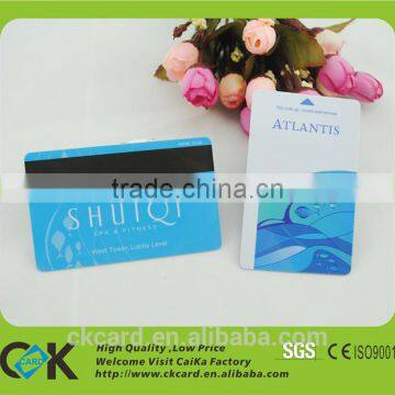 top grade cr80 rewritable magnetic stripe card from China golden manufacturer