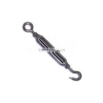 Open Die Forged Electro Galvanized JIS Frame Turnbuckle With Eye and Hook photo-4