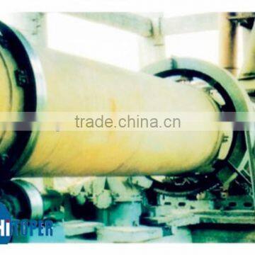 Rotary dryer used in bentonite manufacturing process