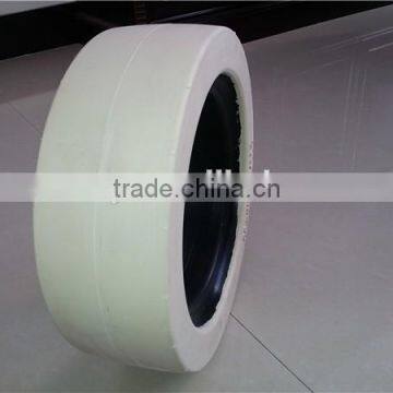 Hyster E80 Back Wheel 18*7*12 1/8 Press on Smooth Tire 457x178x308 photo-5