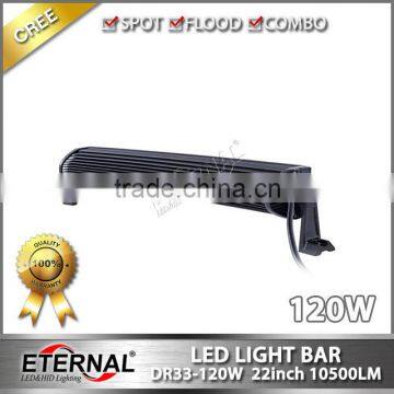 22in 120W High Power Offroad Powersports 4WD UTV ATV SUV 4x4 Racing Vehicles Farm Agriculture Equipment Led Light Bar photo-3