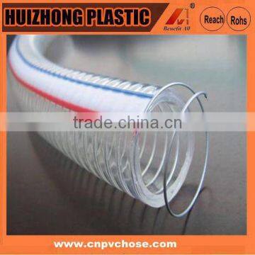 Transparent Pvc Spiral Steel Wire Reinforced Hose photo-3