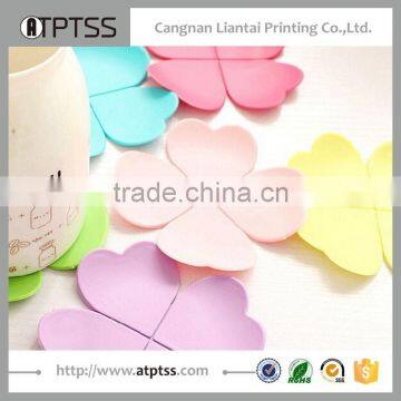 Flower originality three-dimensional scaldproof silica gel cup mat