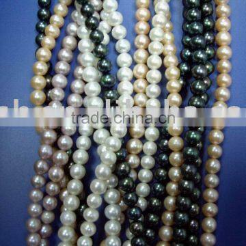 Freshwater pearl necklace