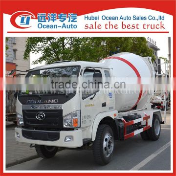 2015 Hot Sale New Designed Small Volume Concrete Mixer Truck