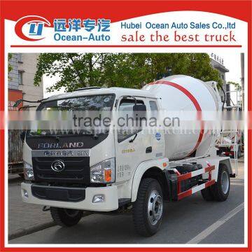 Small Volume New Design Concrete Mixer Truck for Sale photo-4