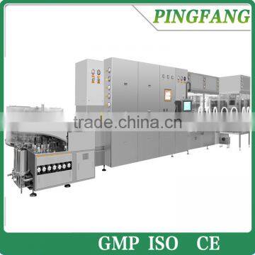 GLX2-25 Model Vial Liquid Washing-Drying-Filling-Stoppling Production Line
