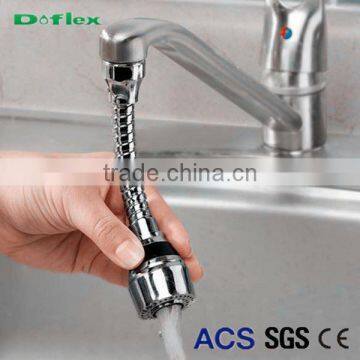 Doflex Faucet Sink Hose ACS SGS CE Quality Certificated Stainless Steel Collapsible Popular kitchen faucet connector water hose