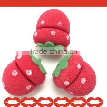6 Pcs Magical Strawberry Sponge Ball for Hair Curling-Styling photo-5
