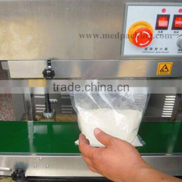 FR900V Vertical Plastic Film Sealing Machine With Bag Mouth Upward photo-4