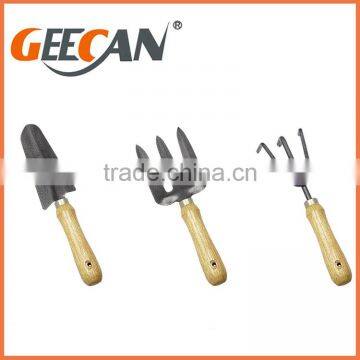 Eco Wooden Handle Garden Tool Set, Toy Garden Tool Sets for Kids and Chidrend photo-4