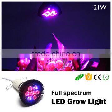 E27/E26 21W Par Led Grow Light Multi-Spectrum Hydroponics Plants Growing Lighting Indoor Graden Light photo-4