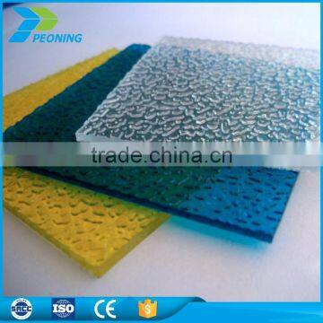 Real Factory Selling Cheap Polycarbonate Roofing Sheet pc Solid Embossed Sheet photo-2