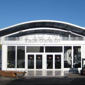 Hot sale high quality aluminum structure curve arcum marquee dome bell event tent