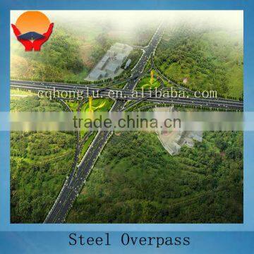 China best price steel bridge overpass