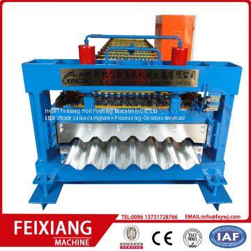 Color Steel Trapezoidal Panel Roll Forming Machine photo-4