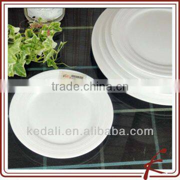 white ceramic plates