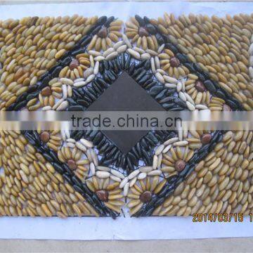 Pebble Massage Tile Pebble Bath Floor Mat photo-2