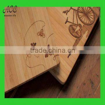 Custom bambu coasters A set of four bambu coasters Laser engraved bambu coasters