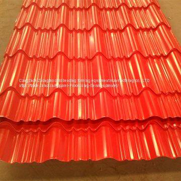 Trapezoid Steel Tile Forming Machine For Glazed Sheet photo-4