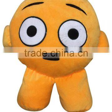 Custom Made Stuffed Cartoon Plush Emoji Pillow photo-3