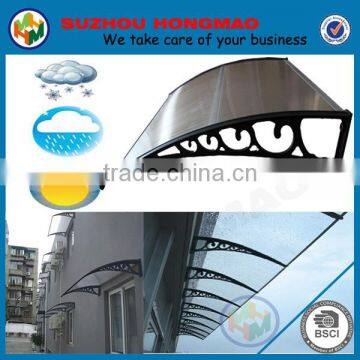 Durable DIY Polycarbonate(PC) Rain Shelter Front /Back Door Canopy