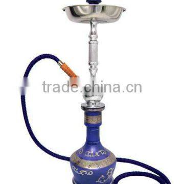 Arguile Mya Chicha High quality Zinc alloy Glass Middle Large Hookah Narghile samll Glass Shisha china shisha factory SGZ-10