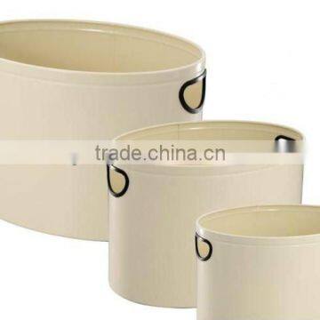 White Open Top Garbage Bin Set Kitchen Waste bin Manufacturer