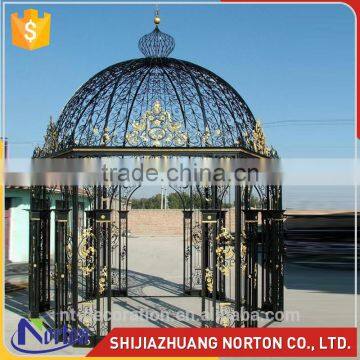 home decor large golden luxury garden gazebos NTIG-022Y