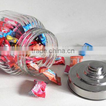 Personality Glass Bell Jars With Screw Tin Top Lid photo-3