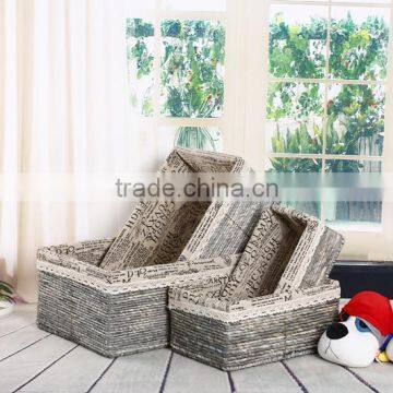 High Grade Wooden Laundry Basket With Sets photo-3