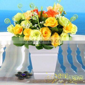 Desktop Small Wooden Flower Vase for Decor ,Shooting Props photo-2