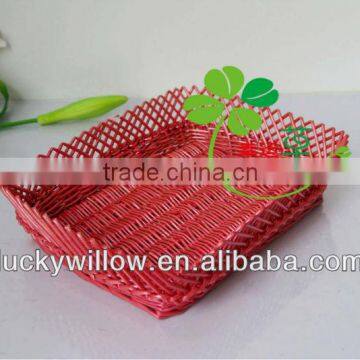 Set 3 Decorative Wooden Fruit Basket