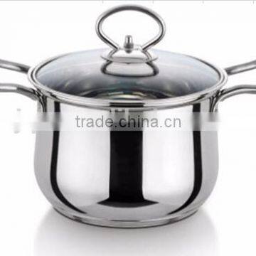 Stainless Steel Soup Pot With Right Angle photo-3