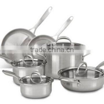 Cheapest Stainless Steel Stock Pot Sets With Glass Lid and Fashionable Design photo-4