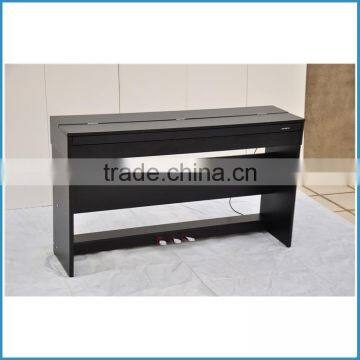 Black Color 88 Key Digital Piano With Filp Cover, Standard Hammer Action Keyboard Electric Piano, Electronic Keyboard Piano photo-3