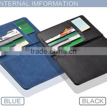Travel Wallet & Passport Holder RFID Blocking Case Cover Securely Holds Business Cards Credit Cards Boarding Pass photo-5