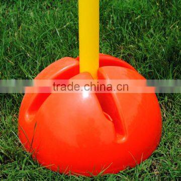 plastic water/sand filled base for pole/ring/flag