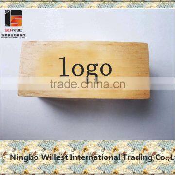 Rectangle Mini Wooden Base for Holding Chalkboard/calendar/menu/trophy photo-3