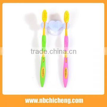 Lovely Household Plastic Suction Toothbrush Holder photo-2