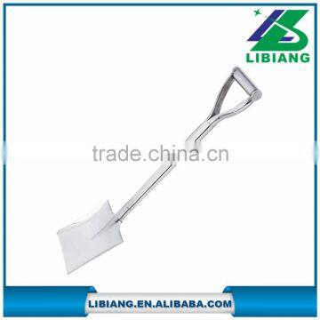 Garden tool stainless steel square shovel