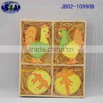 Easter wooden hanging decoration JB02-10990