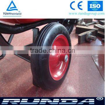 solid rubber tires for wheelbarrow wheels