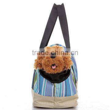 2015 Fashion Stripe Handle Dog Carrier Handbag photo-6